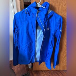 Blue Women's Columbia University of Kentucky Rain Jacket